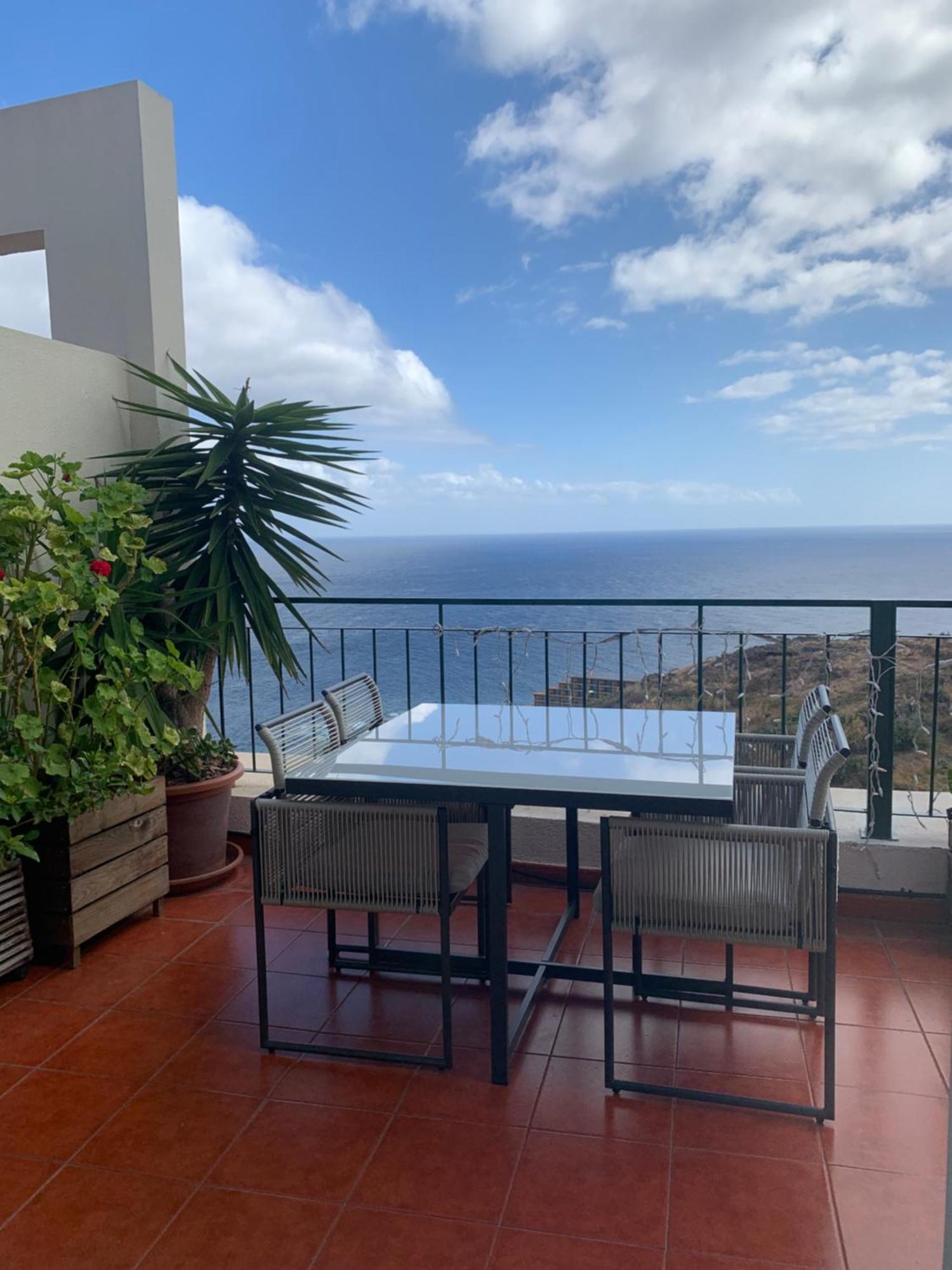 Oceanview Penthouse Apartment Canico  Luaran gambar