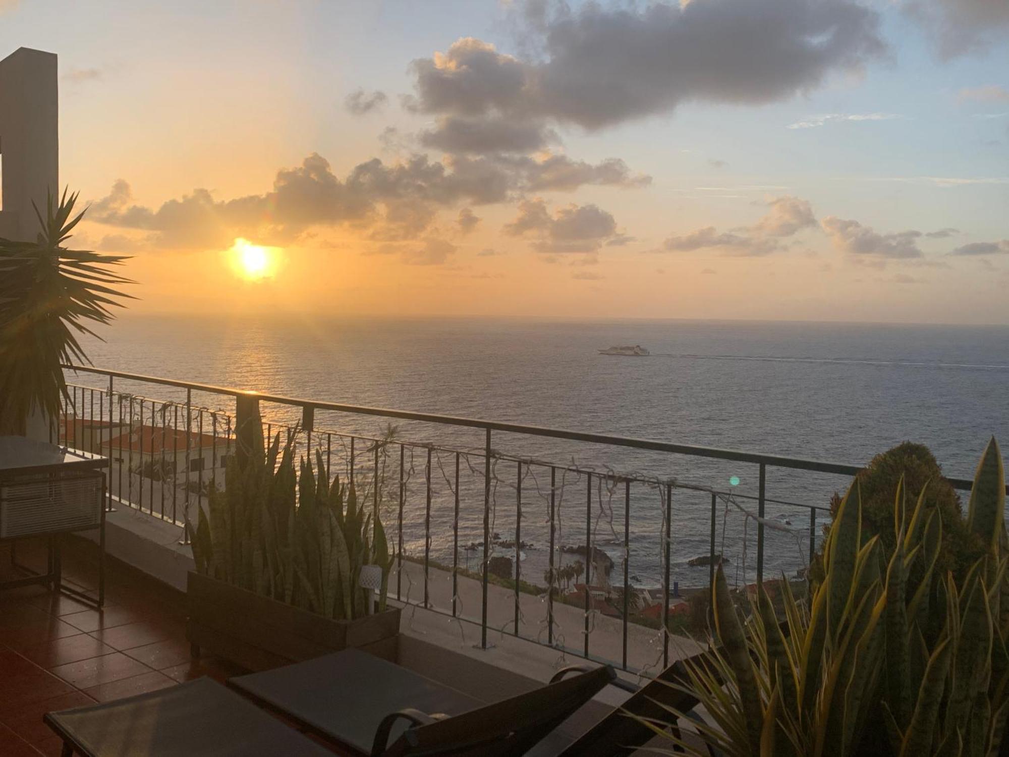 Oceanview Penthouse Apartment Canico  Luaran gambar